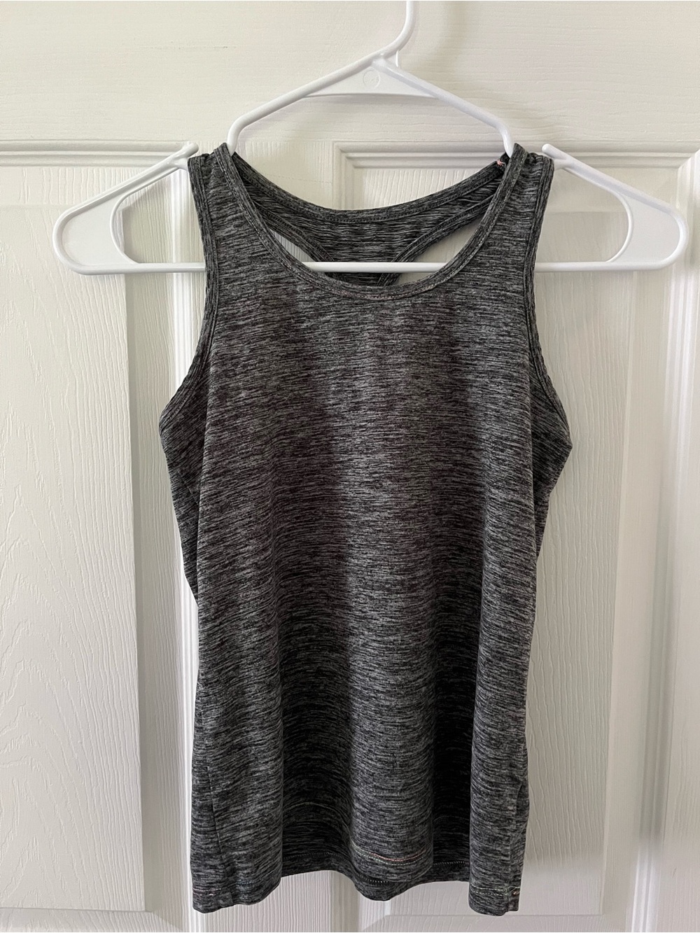 SO Women's Charcoal Gray Racerback Tank Top